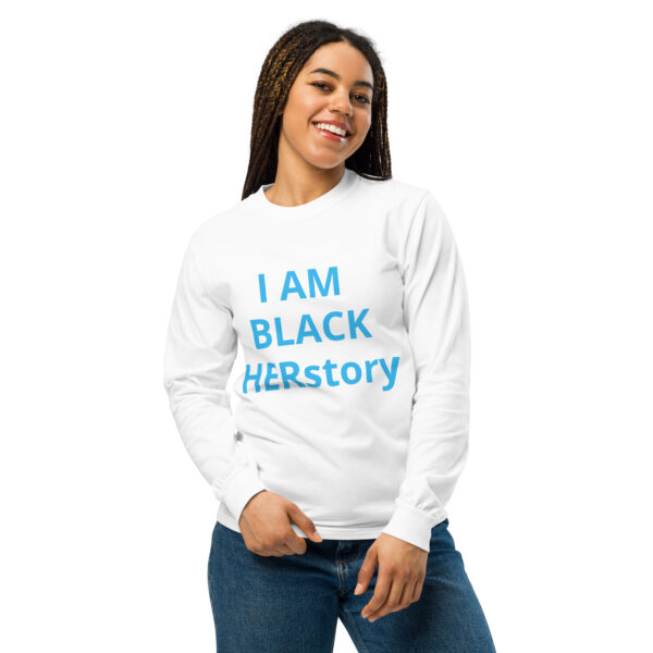 I Am HERstory - Garment-dyed heavyweight long-sleeve shirt - Image 14