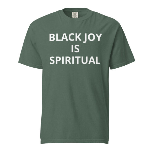 Black Joy Is Spiritual - Unisex garment-dyed heavyweight t-shirt - Image 36