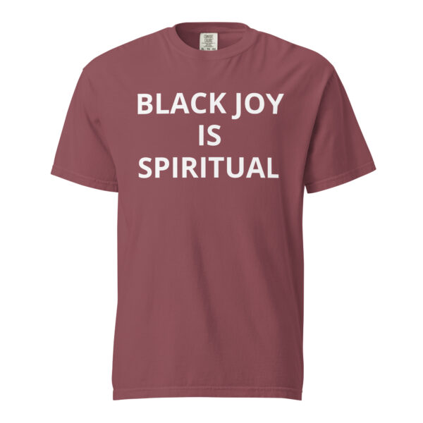 Black Joy Is Spiritual - Unisex garment-dyed heavyweight t-shirt - Image 32