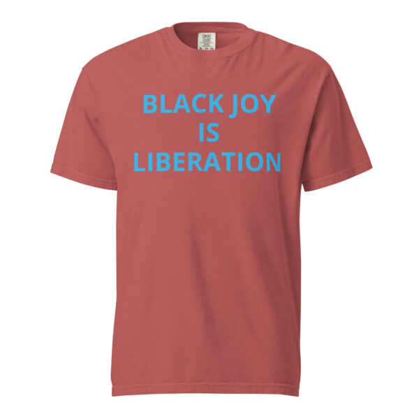 Black Joy is Liberation - Unisex garment-dyed heavyweight t-shirt - Image 21