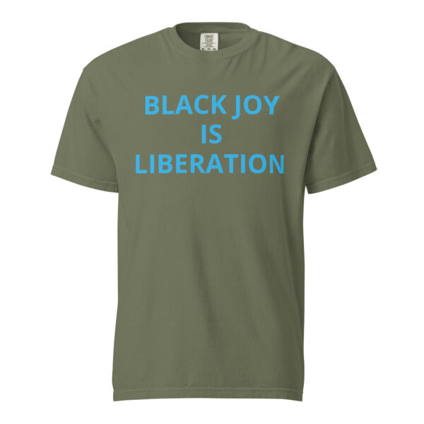 Black Joy is Liberation - Unisex garment-dyed heavyweight t-shirt - Image 33