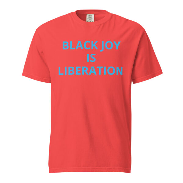 Black Joy is Liberation - Unisex garment-dyed heavyweight t-shirt - Image 37