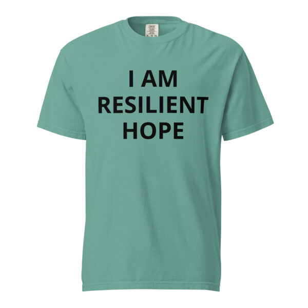 I am Resilient Hope - Unisex garment-dyed heavyweight t-shirt - Image 96