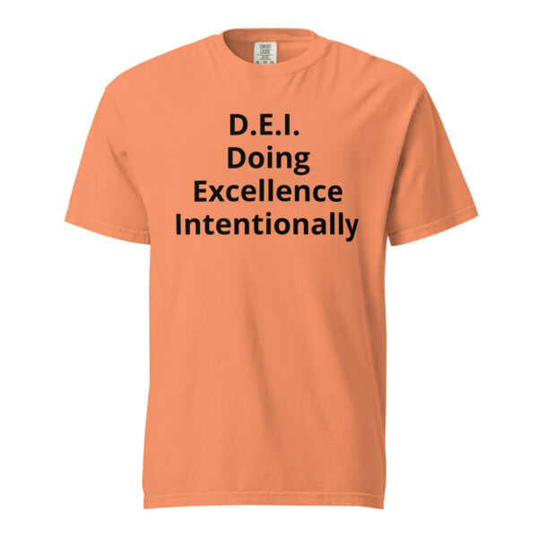 D.E.I. (Doing Excellence Intentionally) - Unisex garment-dyed heavyweight t-shirt - Image 30