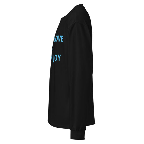 Black Love Is Black Joy - Premium heavyweight long sleeve shirt - Image 8