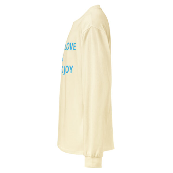 Black Love Is Black Joy - Premium heavyweight long sleeve shirt - Image 14