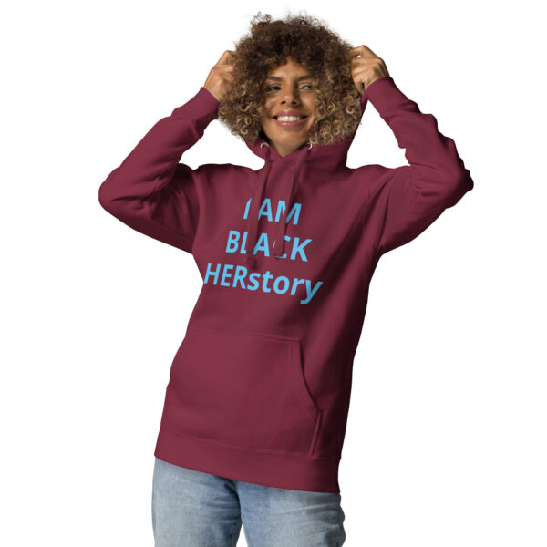 I am Black HERstory - Unisex Hoodie - Image 66