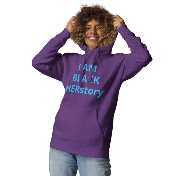 I am Black HERstory - Unisex Hoodie - Image 74